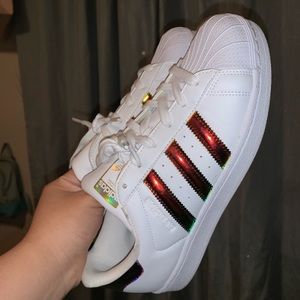 Holographic Adidas Superstar